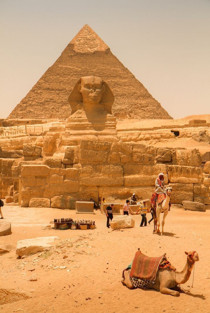 Great Sphinx of Giza, Cairo, Egypt Great Sphinx of Giza, Cairo, Egypt